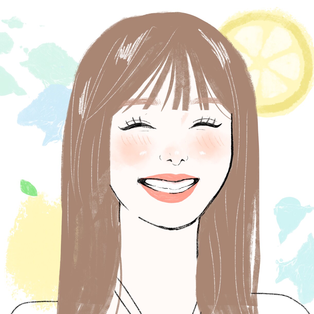 優しいタッチの似顔絵描きます リアル寄りからアニメ寄りまで! イメージ1