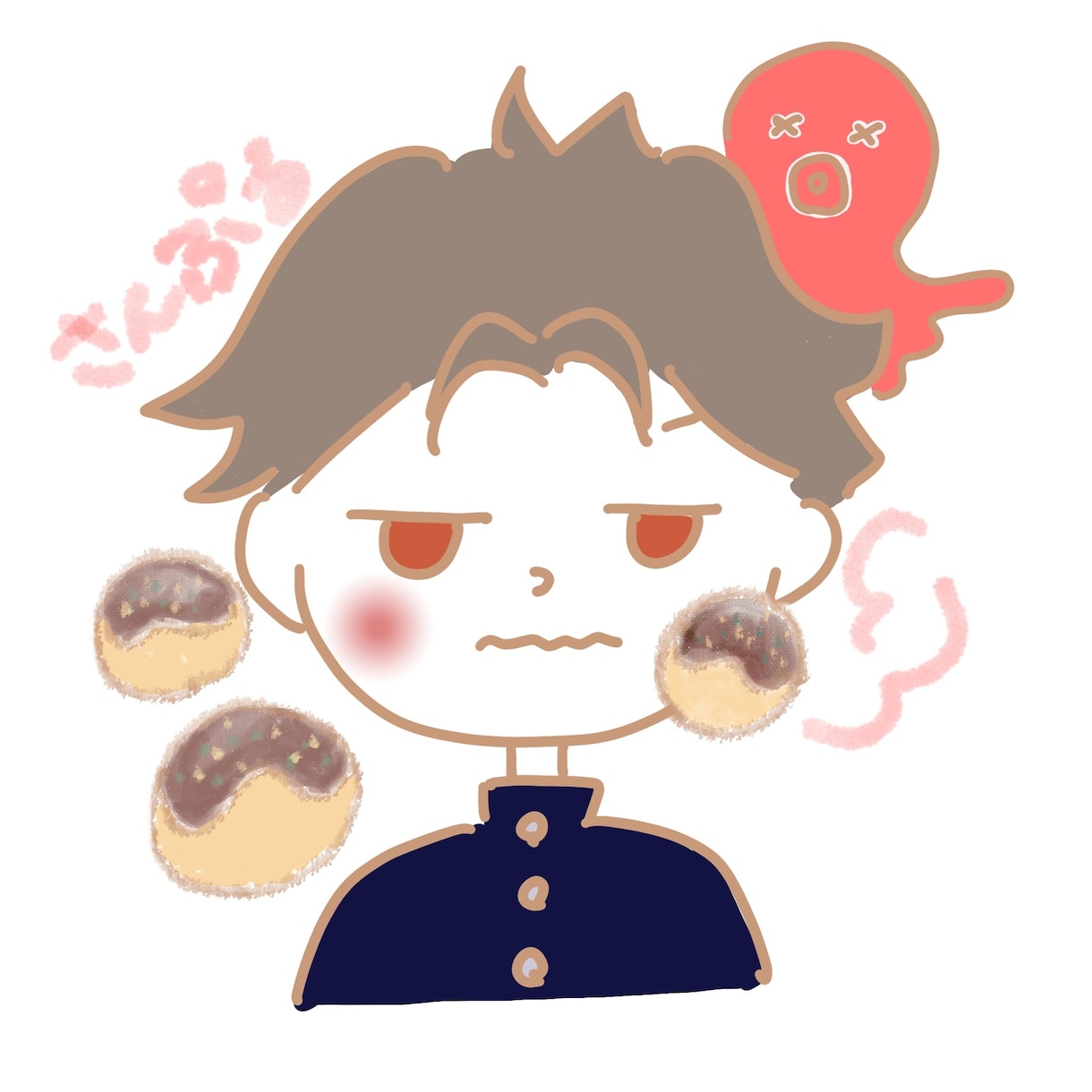 ゆるっとアイコン描きます 好きなものだらけで肩の力が抜ける癒しアイコン イメージ1