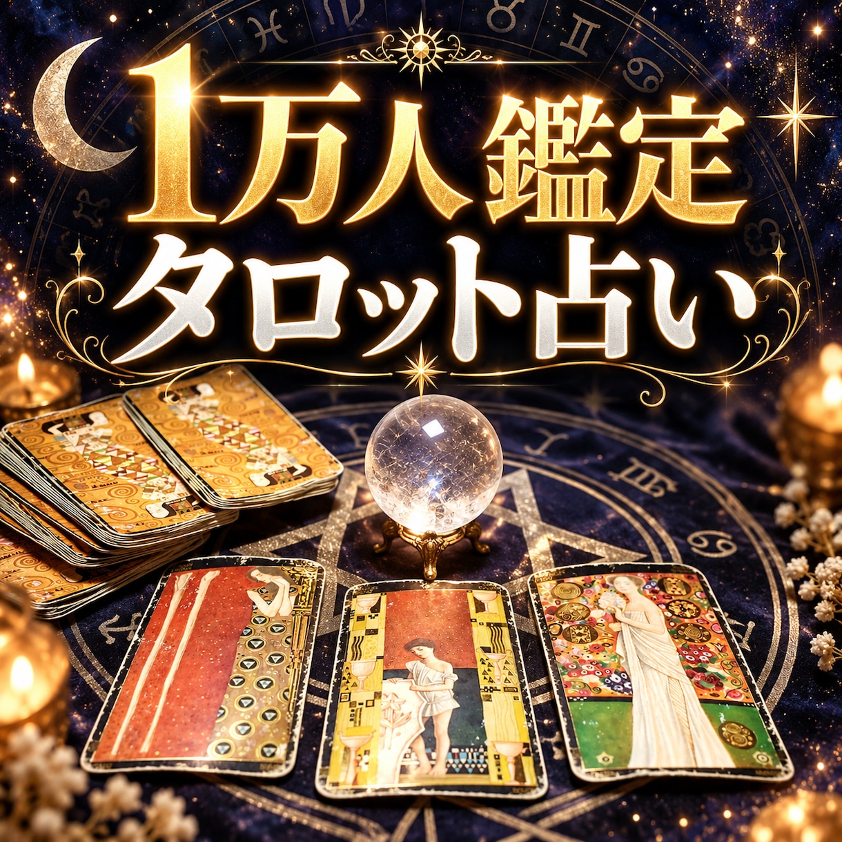 1万人鑑定の占い師がお悩みをタロットで占います 今の状況とこれからの流れを3枚のカードで読み解きます イメージ1