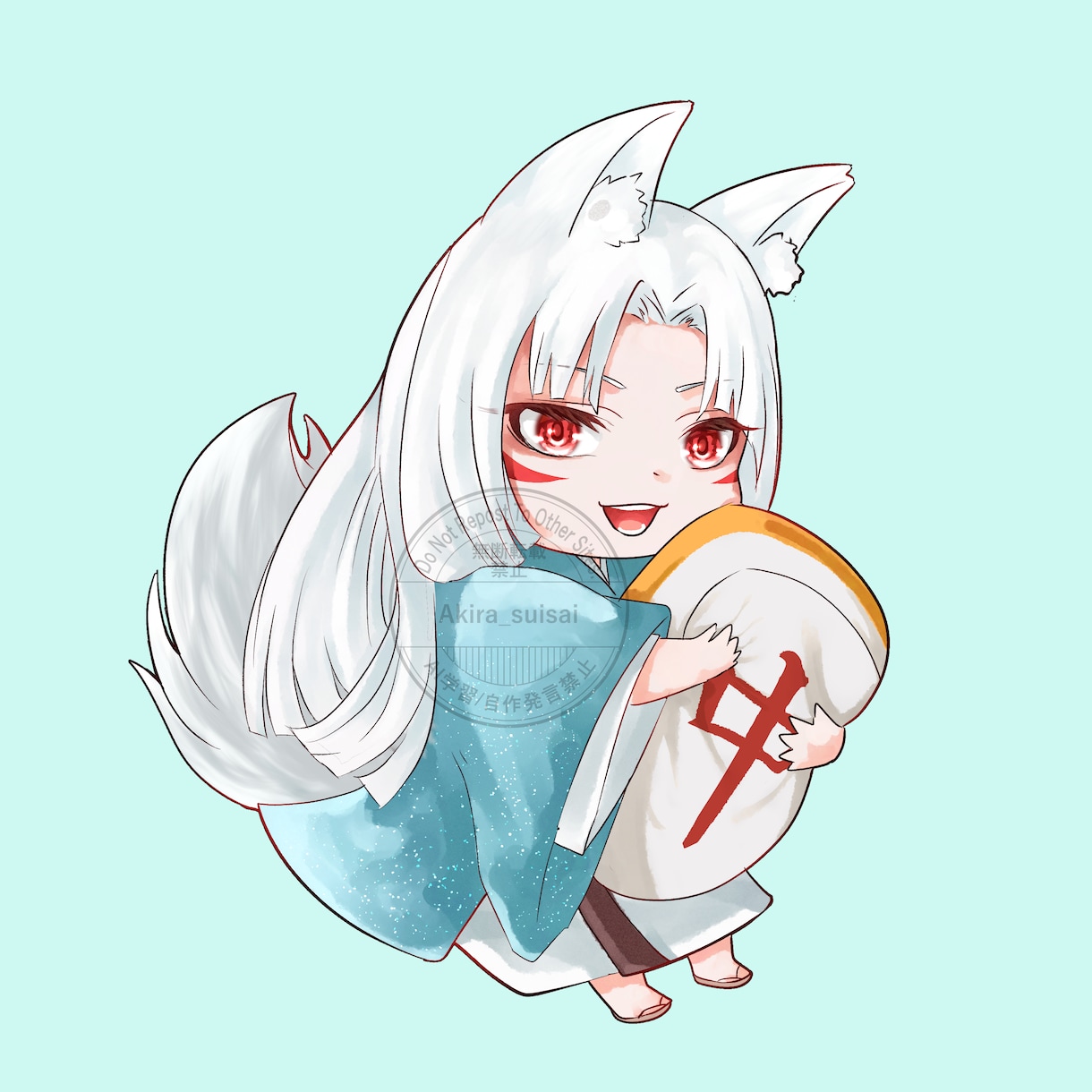 商用利用OK！可愛いくて綺麗なミニキャラを描きます SNSのアイコン、グッズ、おはVなんでも使えます！ イメージ8