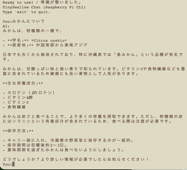ラズパイでLLMチャットシステムの作り方教えます ローカルチャットシステムの作り方を体験できます。 イメージ1