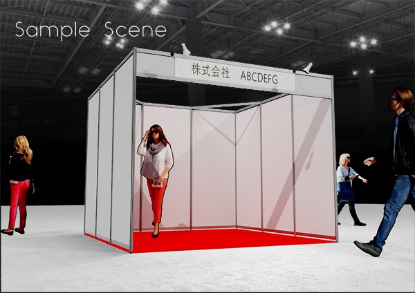 展示会ブースプレゼン資料用パース作成致します タイトなスケジュールのお手伝い致します。 イメージ5
