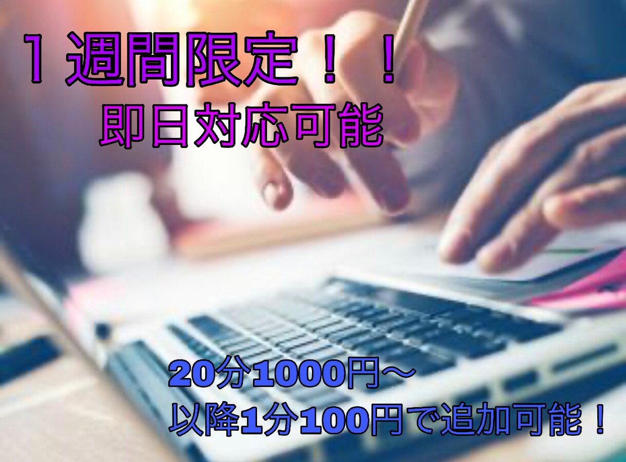 即日対応可能！動画、音声の文字起こし承ります 20分1000円！素早い対応を心がけています！ イメージ1