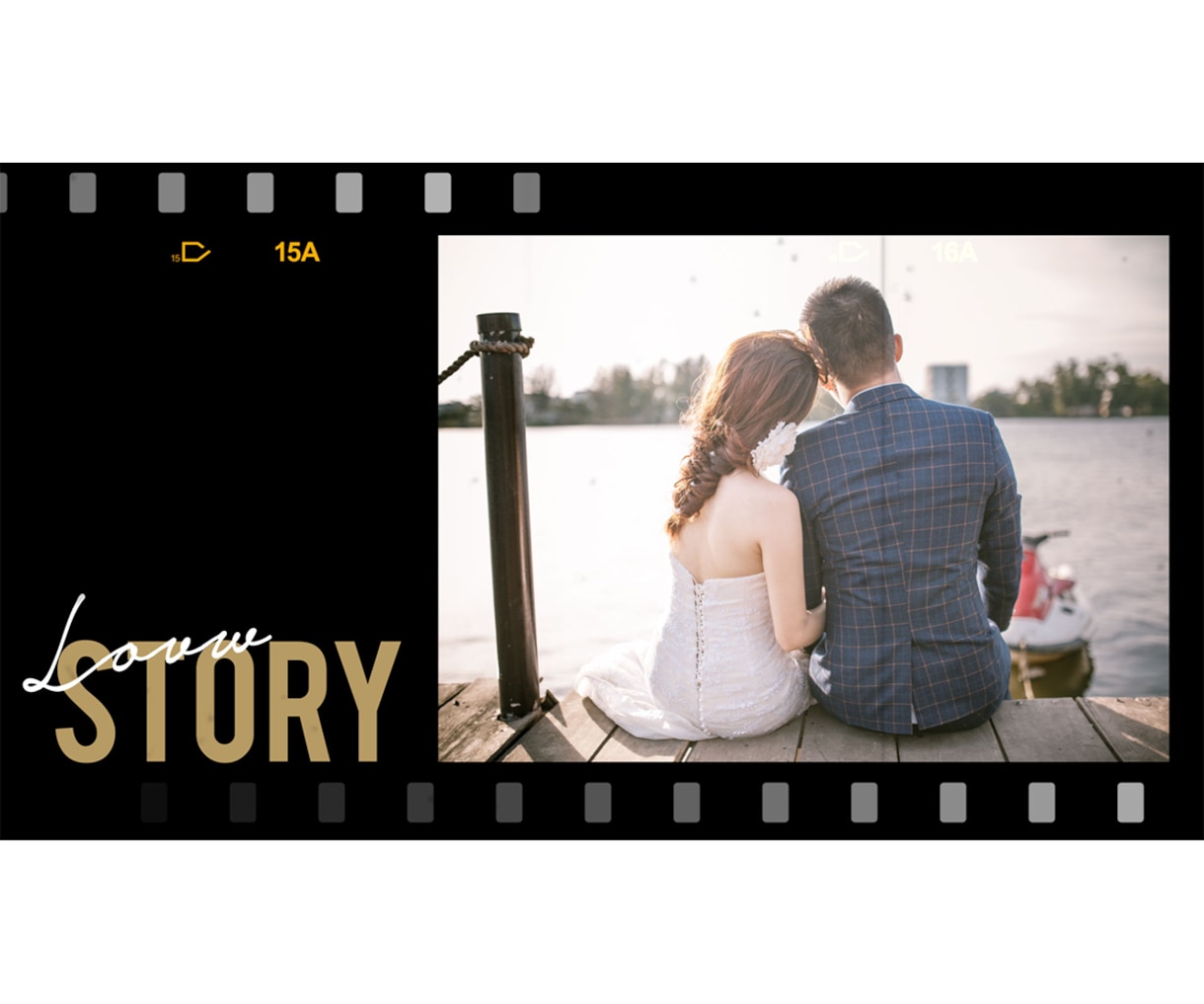 結婚式プロフィールムービー（レトロ風）作ります 【修正無制限・DVD発送無料】動画制作実績 4200件以上 イメージ5