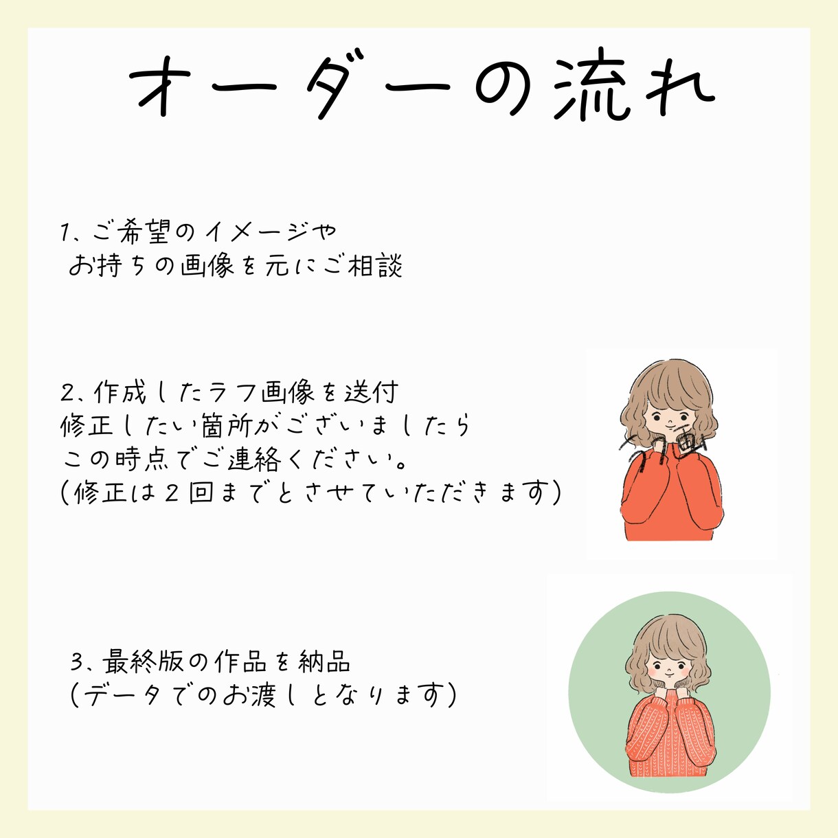 商用利用可！ほんわか可愛いアイコンお描きします ほんわかタッチの人物・動物などのイラスト イメージ5
