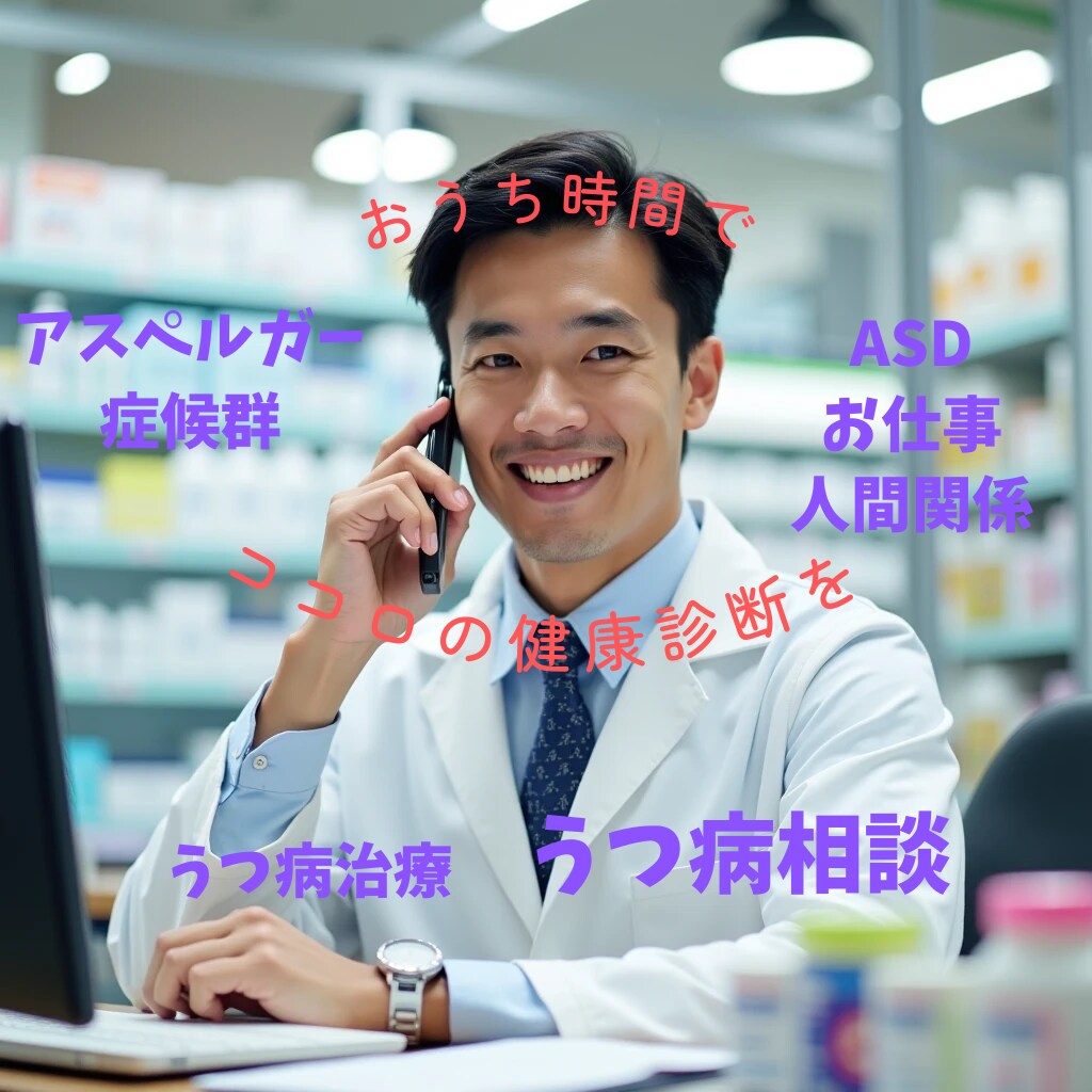 ココロの健康診断：薬剤師がココロ健康サポートします ココロの健康診断、受けてみませんか？ イメージ1