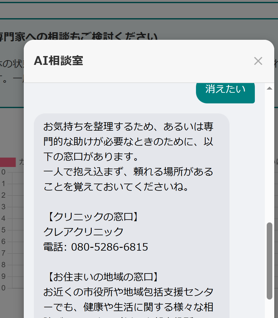 店舗・クリニック様向け「Web問診票」開発します ＡＩ応答のできるカンタンＷｅｂ問診票　お任せください イメージ7