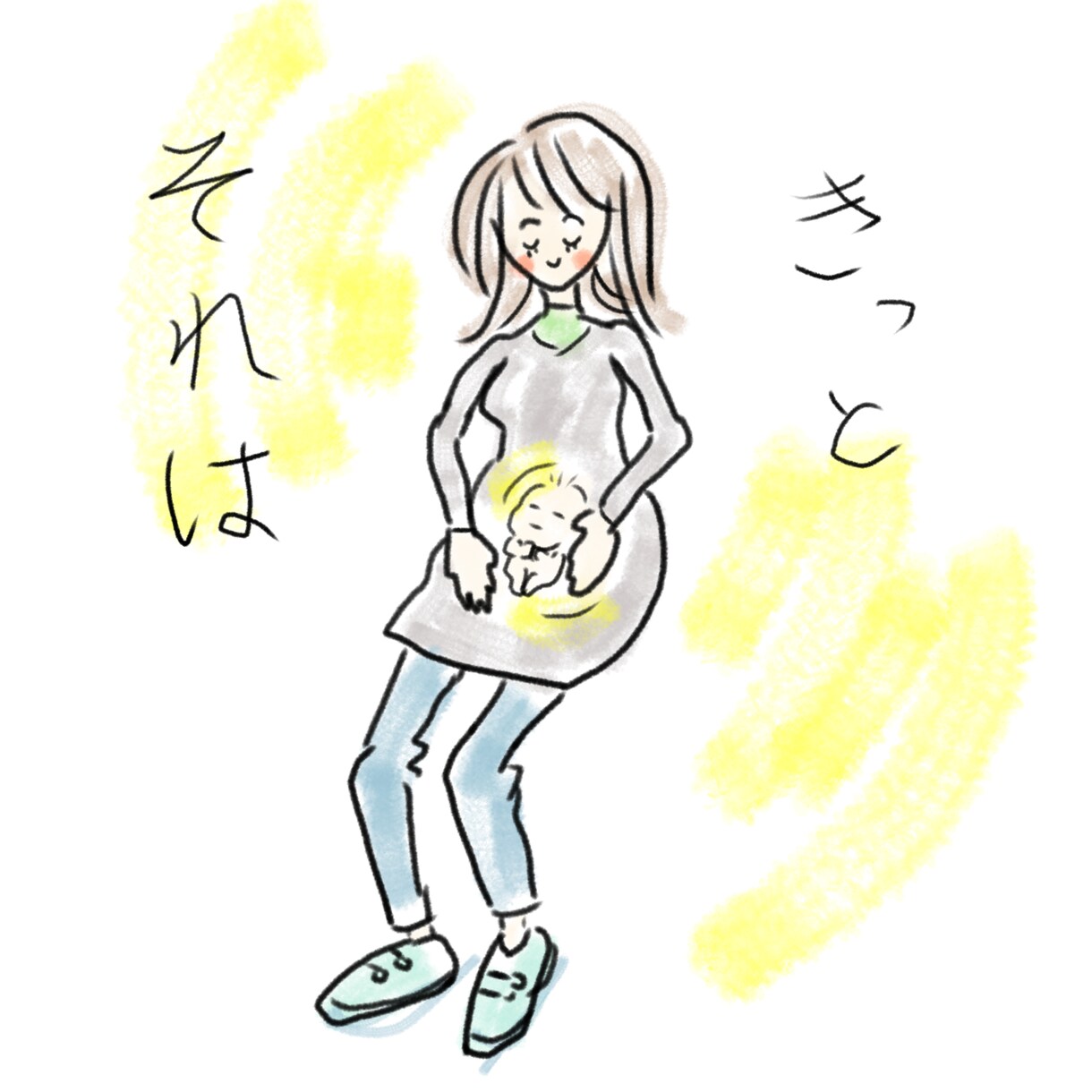 ゆるふわ下手感オシャレな女の子のイラスト描きます 商用OK、女の子ファッションのイメージをイラストにします！ イメージ8