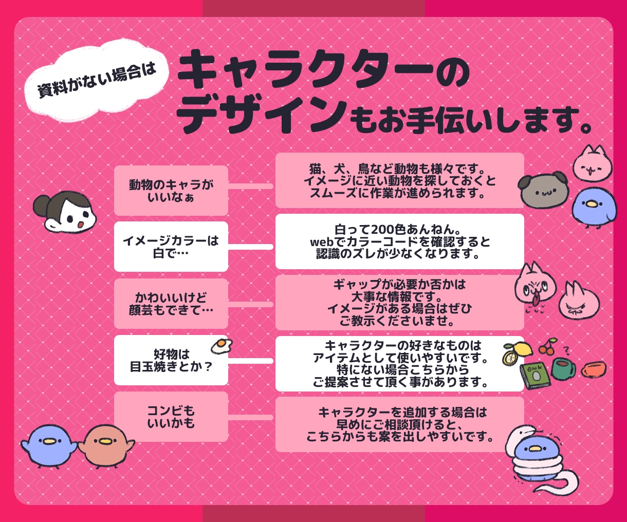 静止画/動物のミニキャラLINEスタンプ制作します 闇、毒のあるテイストがお好きな方におすすめです イメージ6