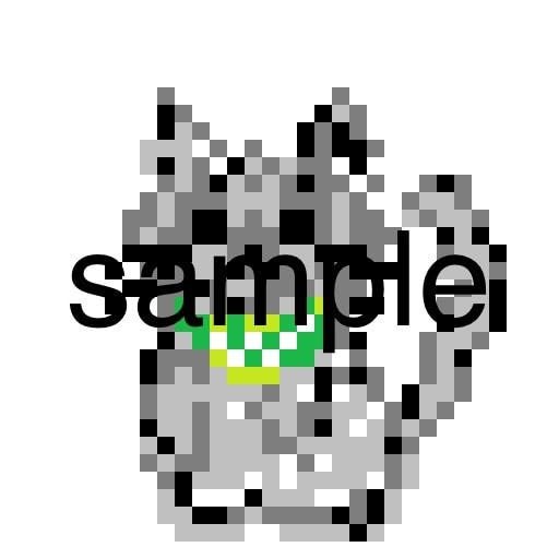 カラーでドット絵作成します シンプルだけど目を引く、どこか懐かしいような作風です イメージ4