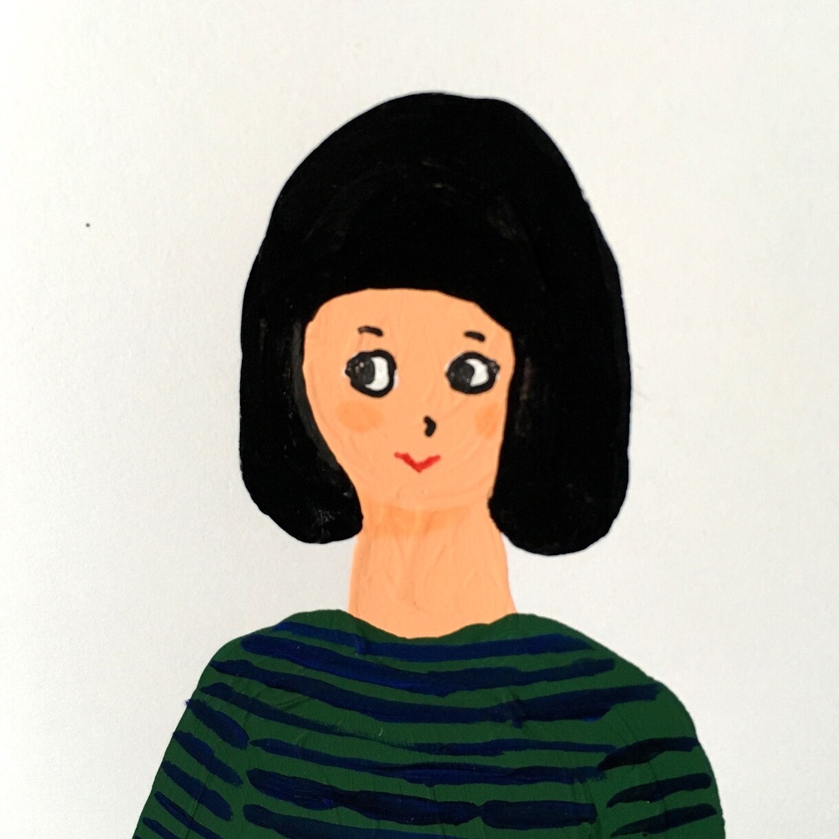 SNSのアイコン用に描きます POPに似顔絵描きます。ラフなタッチです。 イメージ2
