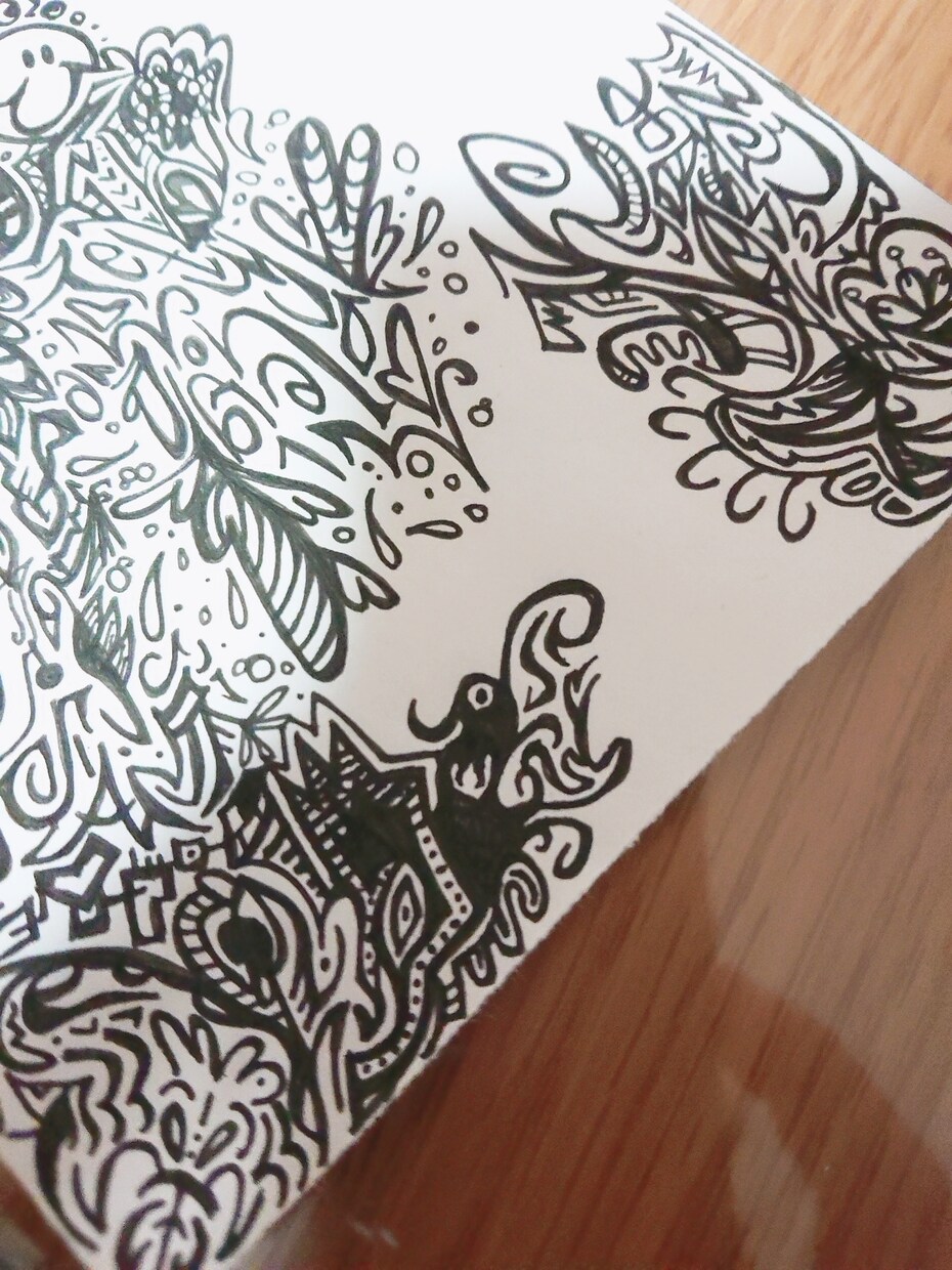 オリジナルの絵を描けます 世界に一つだけ、その時にしか描けない絵を描きます（A4) イメージ3