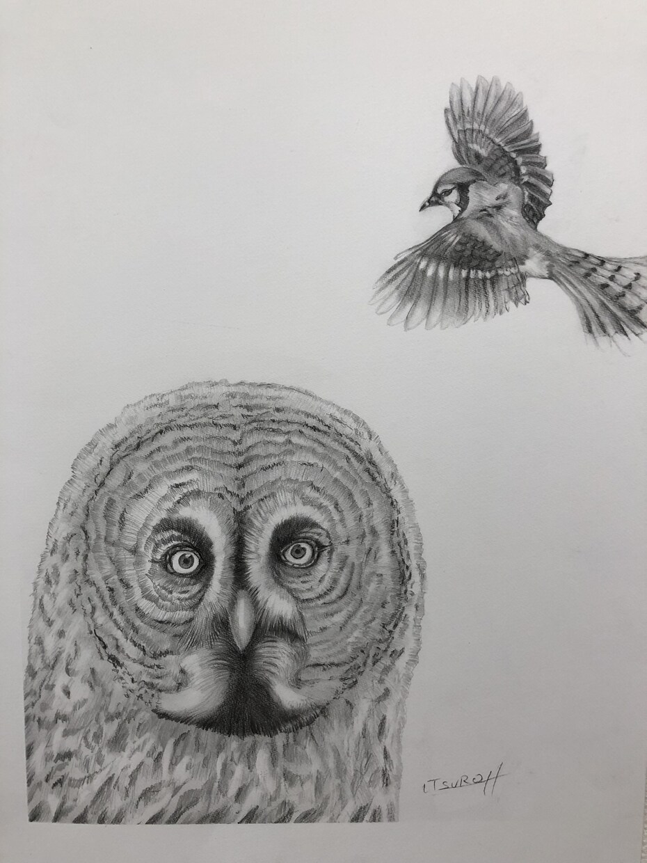 動物や人物画を描いています 愛するペットや人物画を印象的に描きます。 イメージ5