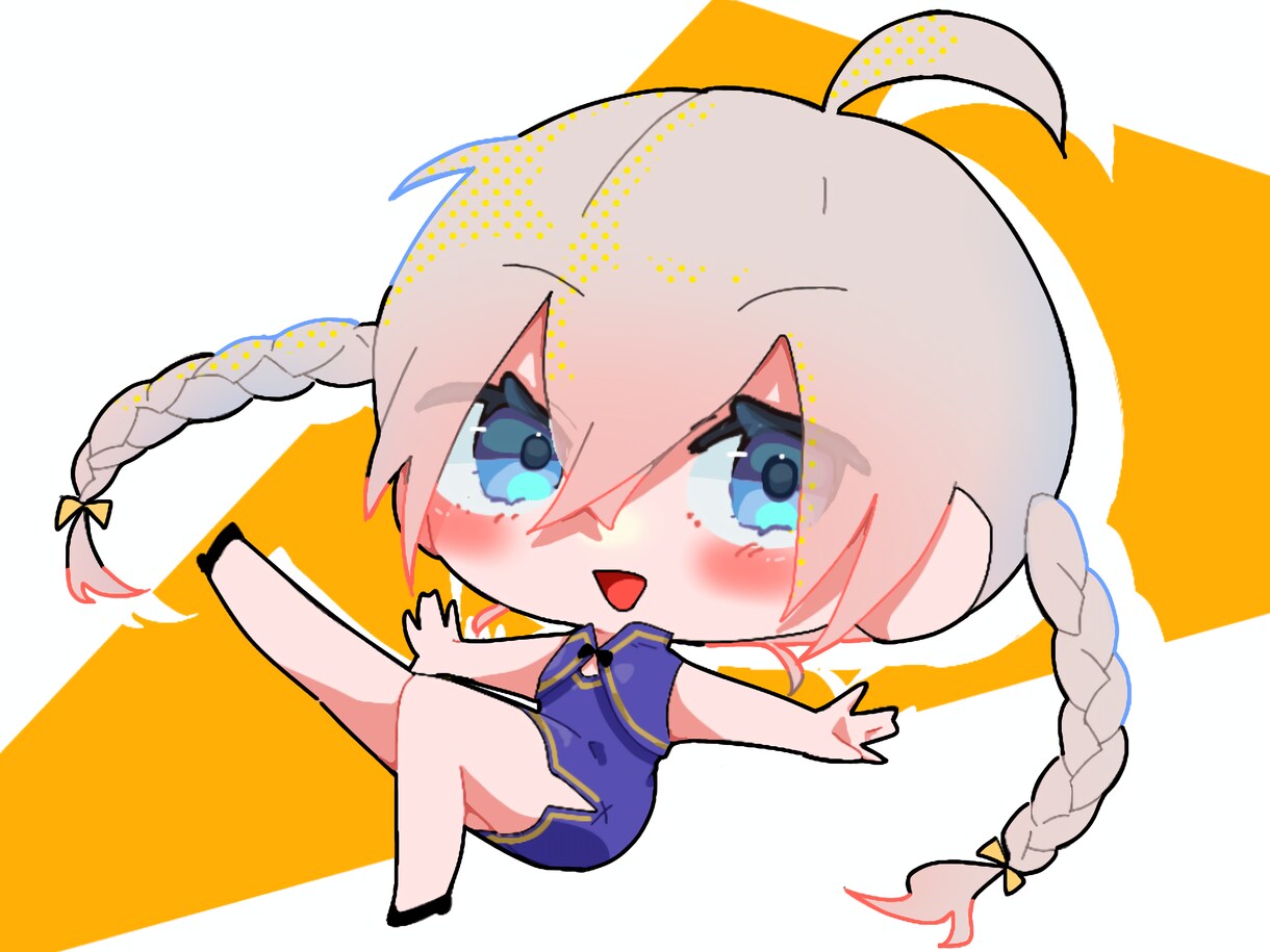 かわいいアニメ風イラストをお描きします SNSアイコン・ミニキャラ・立ち絵など幅広く対応します！ イメージ1