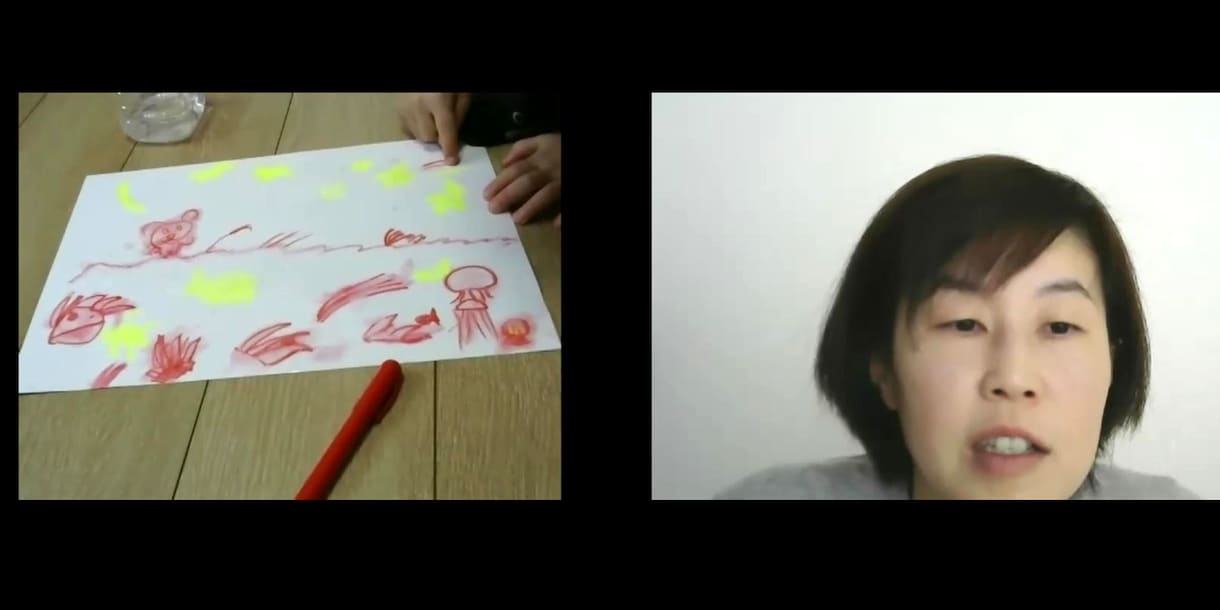 新感覚！水彩アートをビデオチャットで教えます 水彩絵の具でゆびえのぐアートを楽しもう イメージ6