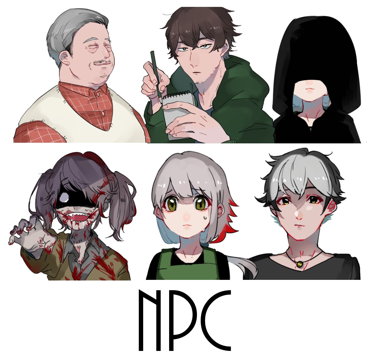 TRPGなどに使える立ち絵描きます キャラクターに愛着を持ちたい方向け イメージ4