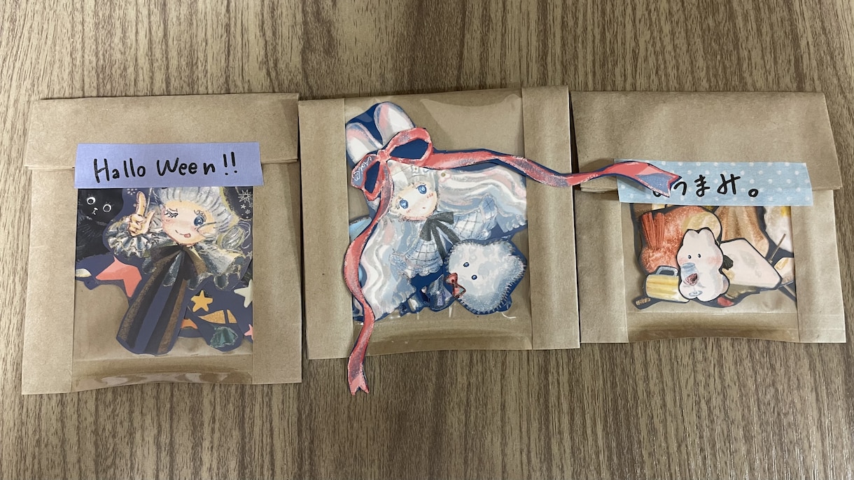 絵本のような可愛いイラスト描きます ノスタルジーでお洒落な絵をお届けします イメージ6