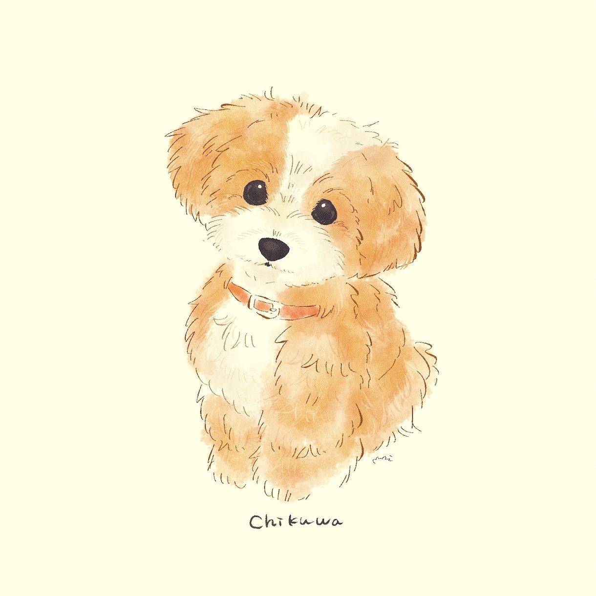 あなたの大切な家族のイラストを描きます ふんわり水彩風の癒されイラスト イメージ4