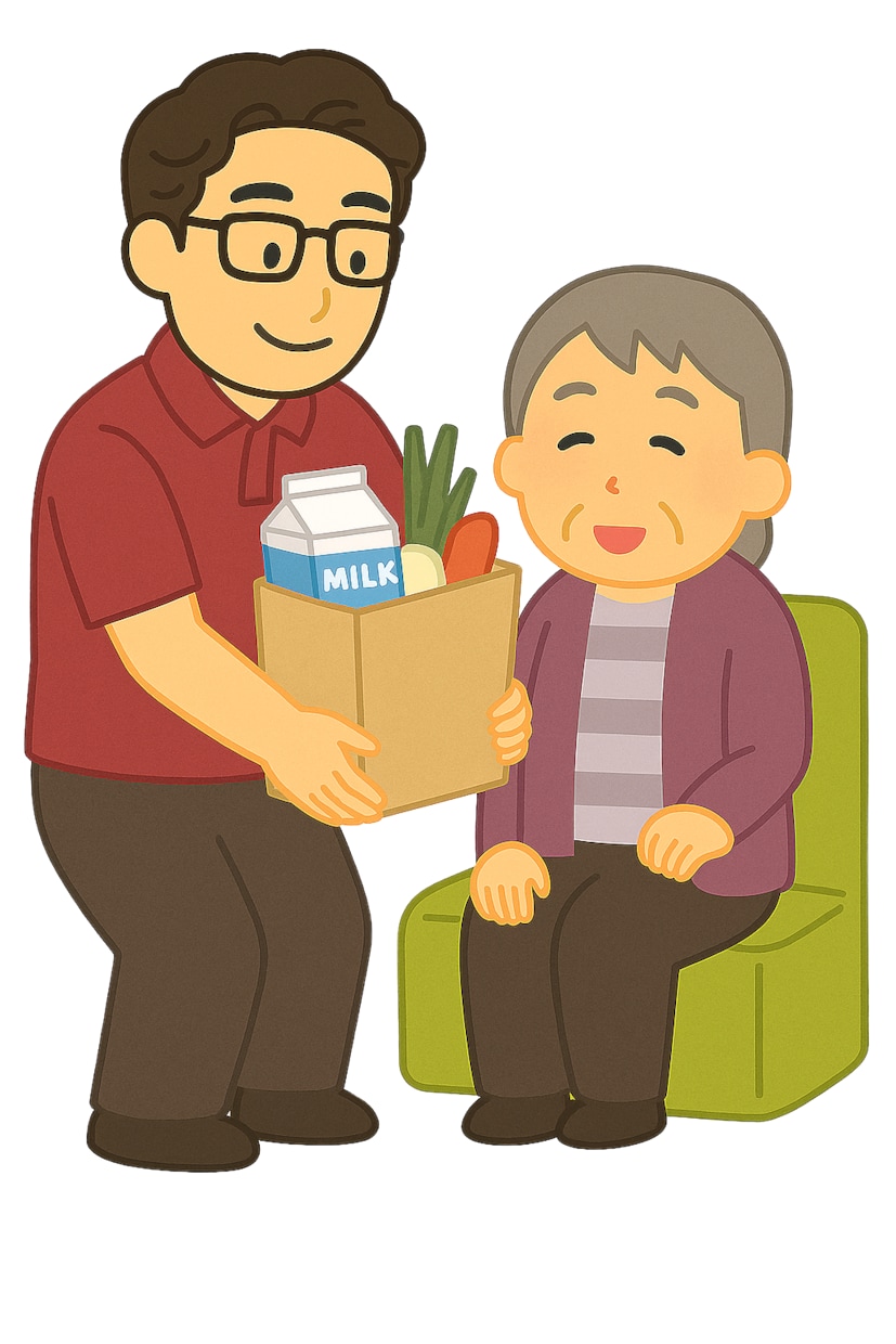 函館市内で外出同行支援を行いますます ご家族の代わりに外出をサポートいたします イメージ2