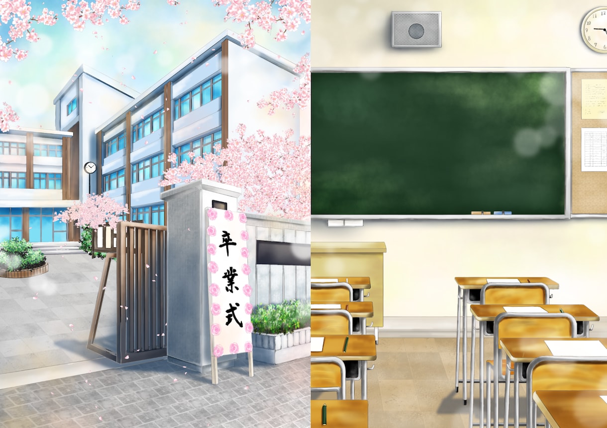 色々な画風で背景お描きします 挿絵、パンフ、カタログなど★商用利用OK イメージ2