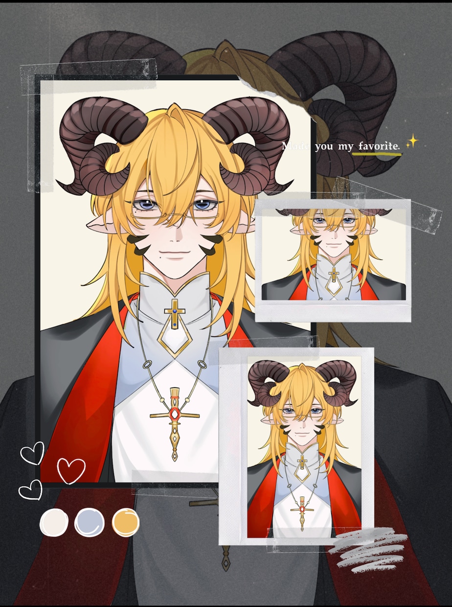 アニメ・グッズデザインにおすすめします キャラクターのプロフィール写真、イラスト、証明写真 イメージ2