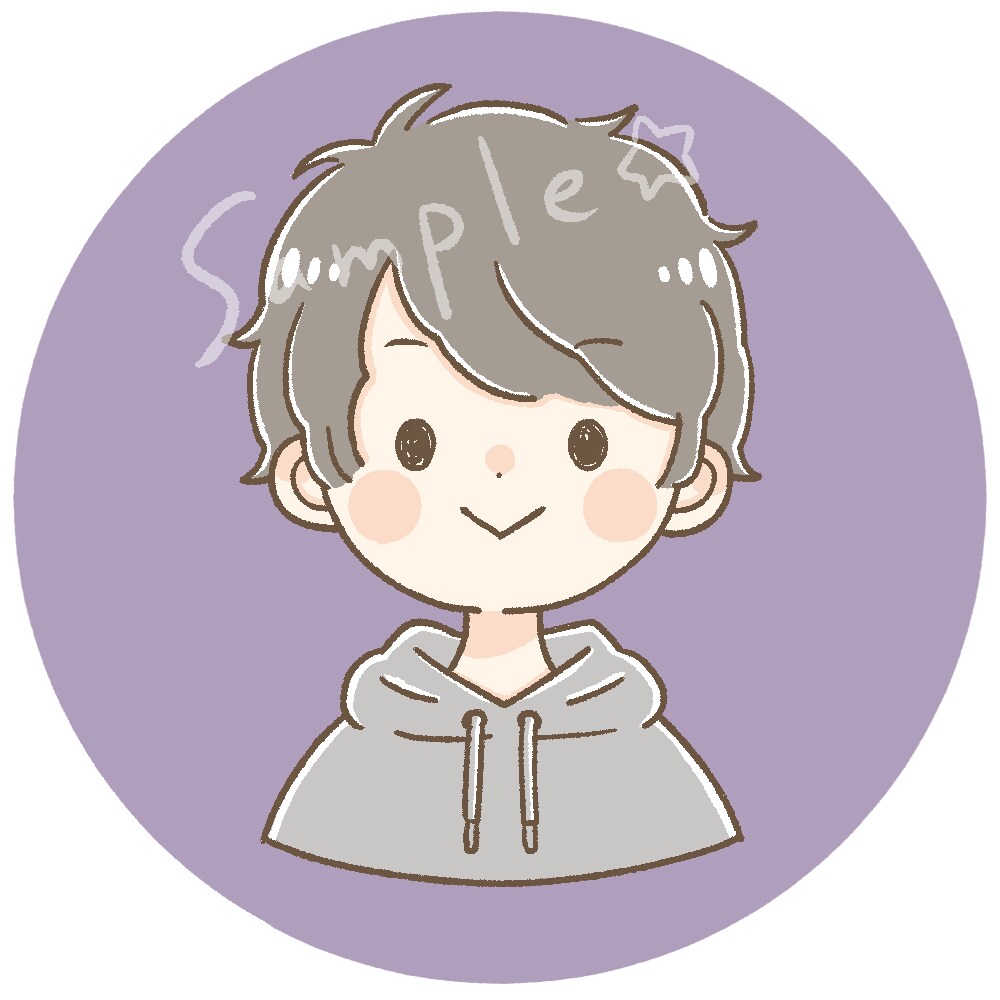 ゆるかわアイコンを描きます ポップで明るい印象のアイコンです☺ イメージ10