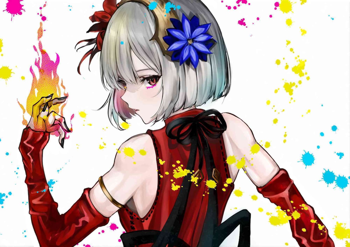 一枚絵（壁紙・表紙・商用利用）イラストを作成します あなたのイメージをインパクトのある厚塗りで！ イメージ1