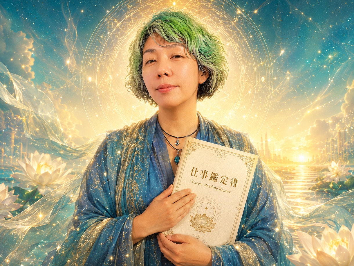 仕事の悩みと今後、本来の適職などを丁寧に視ます ✨転職・適職・職場の悩みに。今の流れと働き方をお伝えします イメージ1