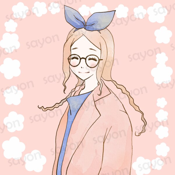 アイコンなどに/完成品イラストを販売しています 商用利用可！可愛い・おしゃれ・スタイリッシュ♪表情5種！ イメージ1