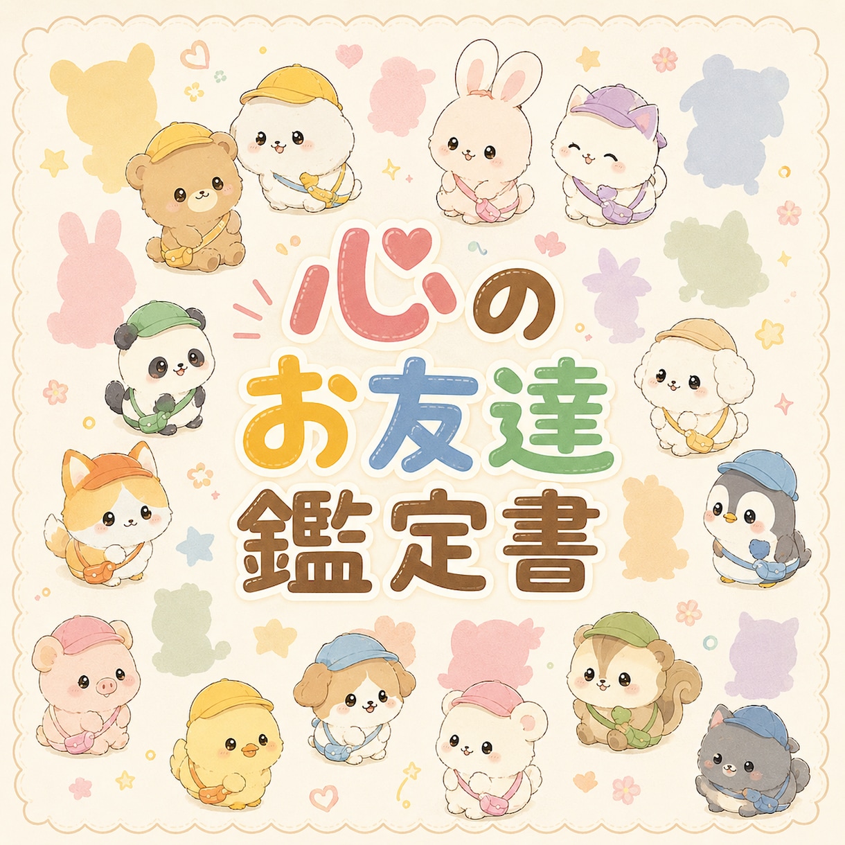 あなただけの「こころのともだち鑑定書」を作成します あなたの心の中には、どんなお友達がいますか？☆ イメージ1