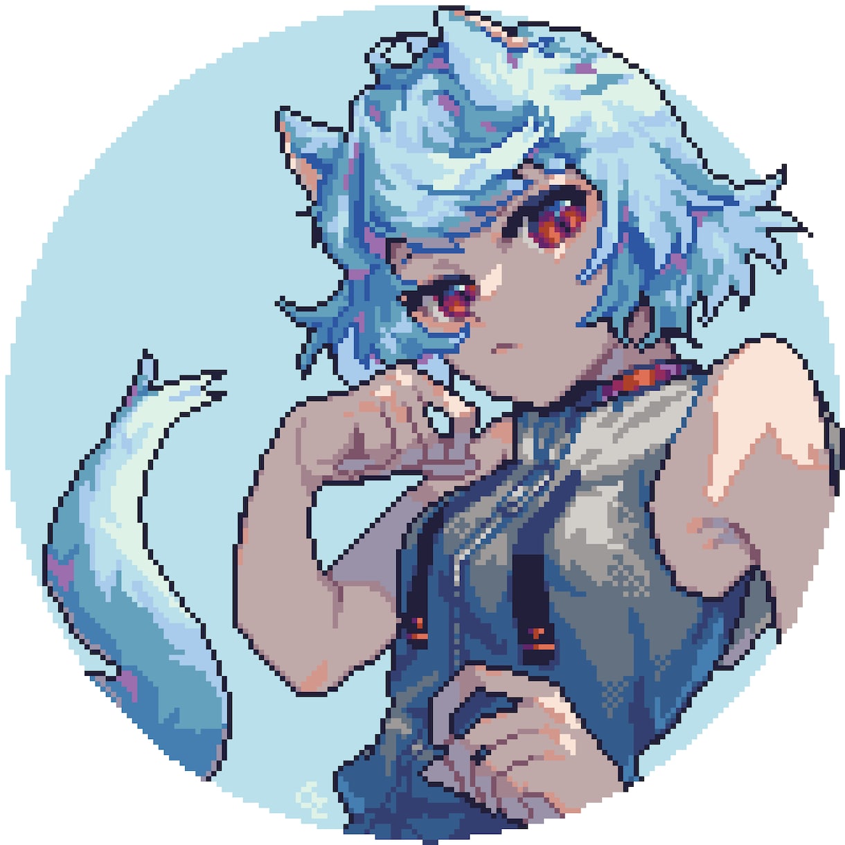 ドット絵のイラスト/アニメーションを作成します レトロ可愛い/かっこいい！ドット絵はいかがですか？ イメージ7