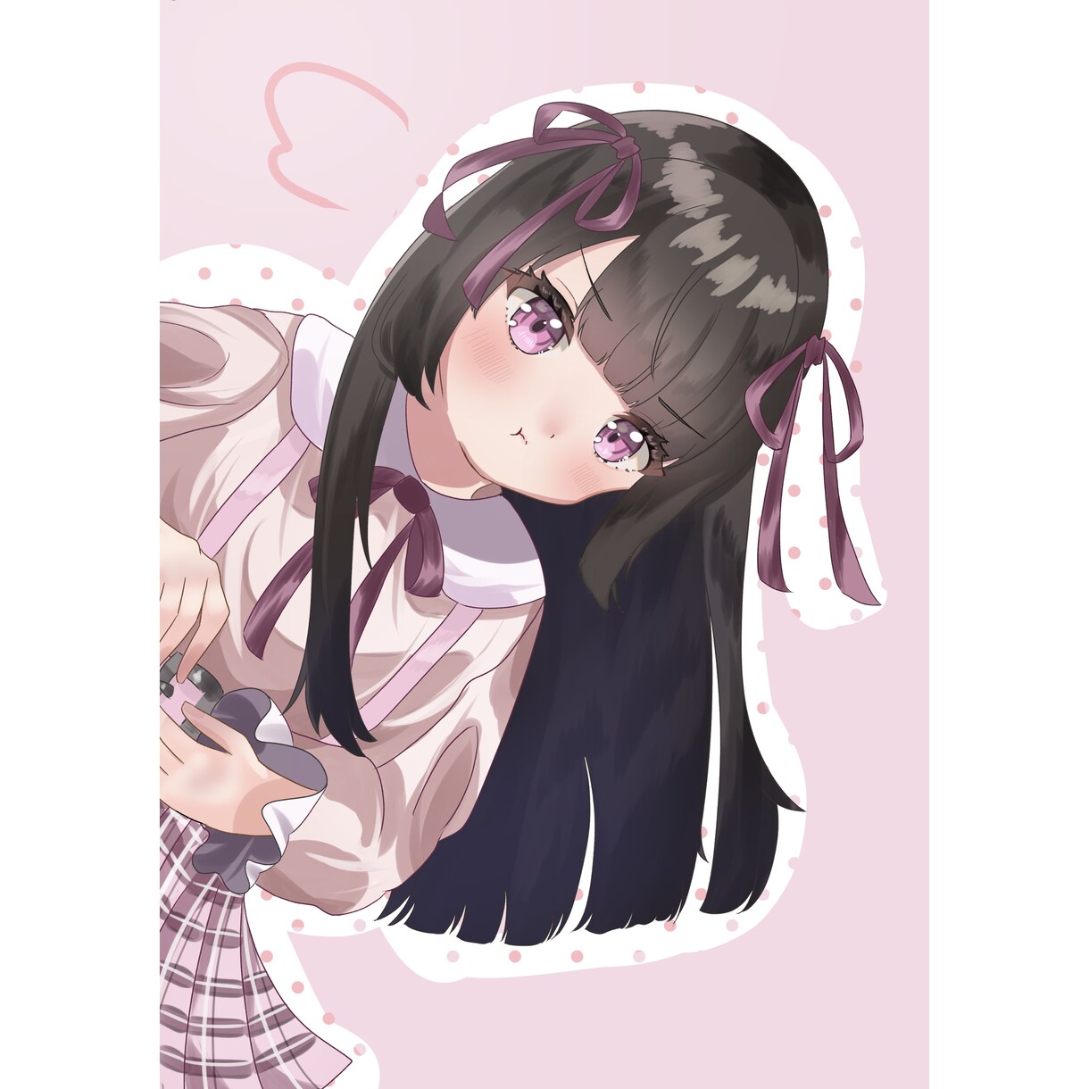 アイコン・動画・配信などイラスト全般お描きします かわいい女の子の制作が得意です！ イメージ4