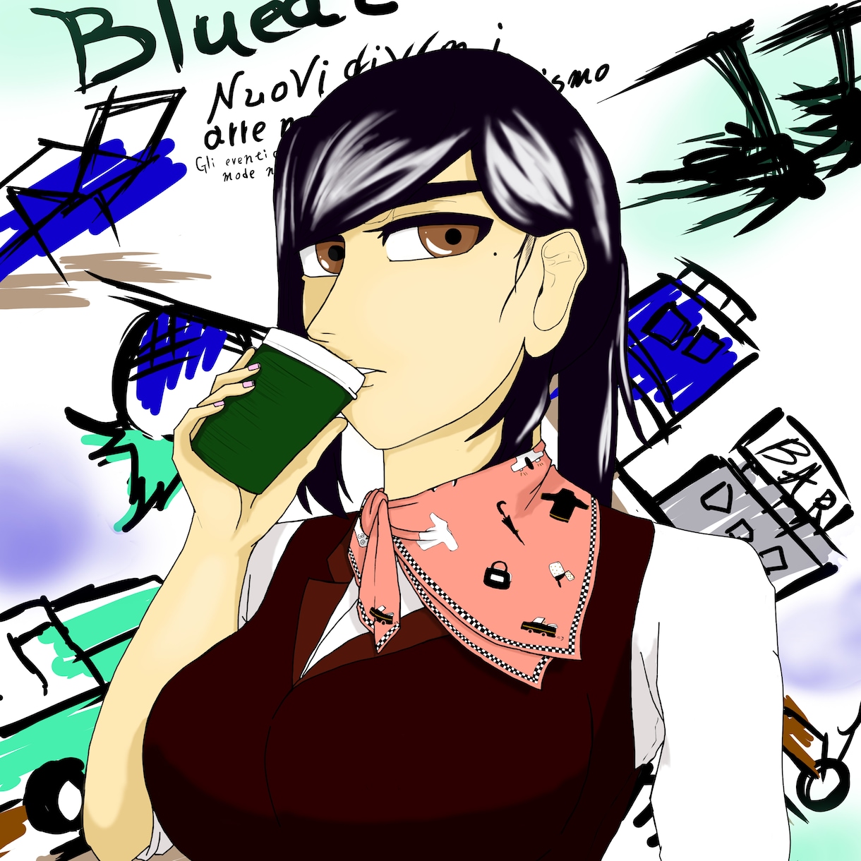 目をひくイラスト描きます イメージでぴんときたら依頼してみませんか イメージ2