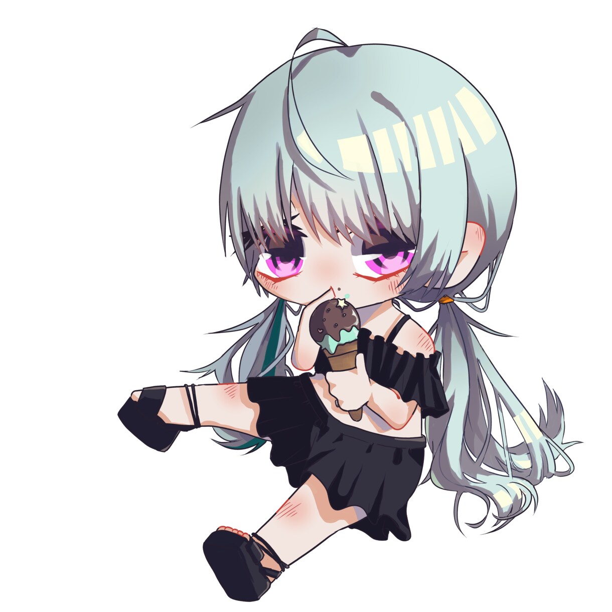 アイコン・一枚絵・立ち絵・SDイラスト描きます キャラデザからも可能！商用利用可能！ イメージ6