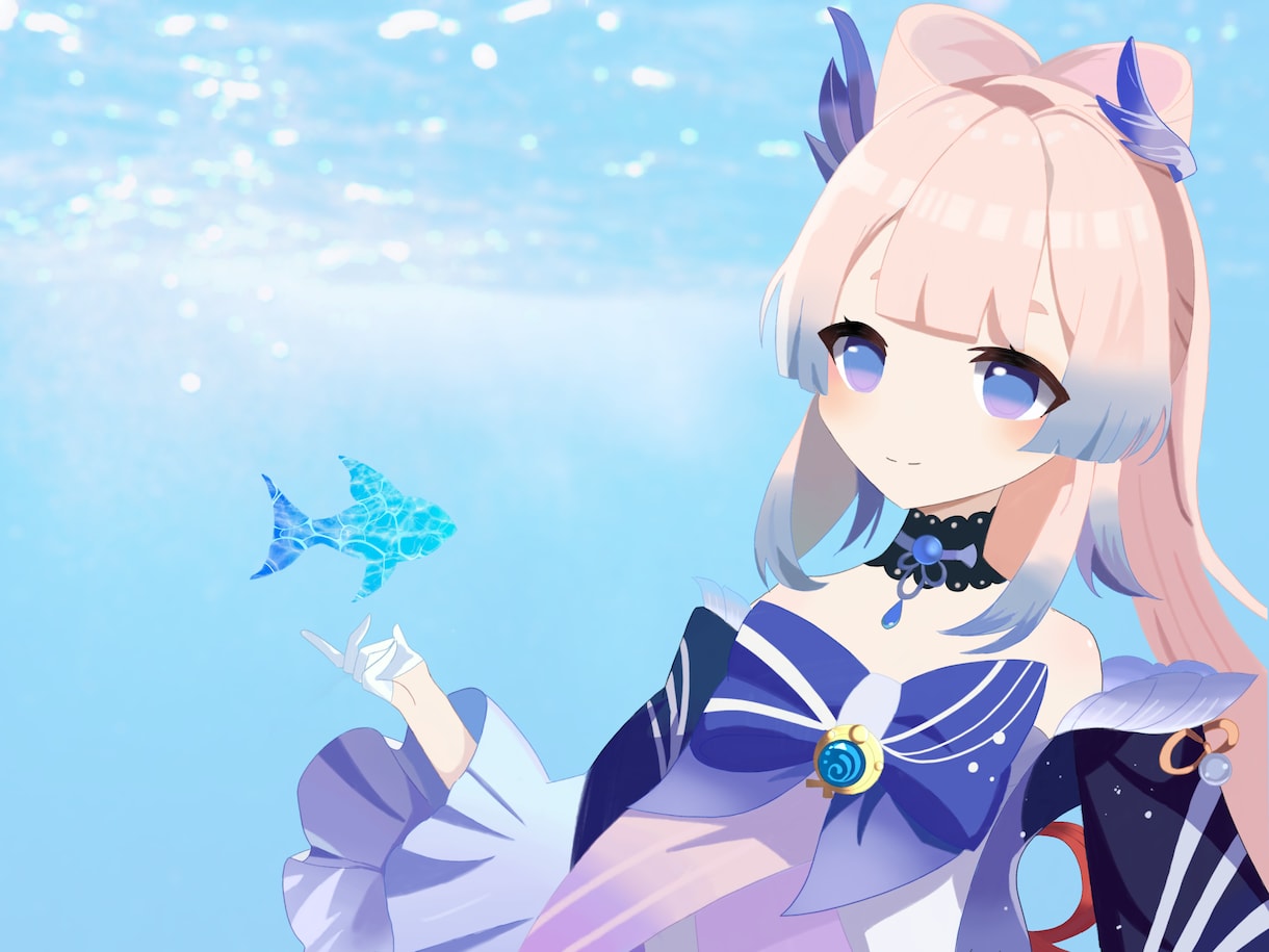 女の子中心にSNS等のアイコン描きます 安くアイコンが欲しい方！描かせてください！ イメージ1