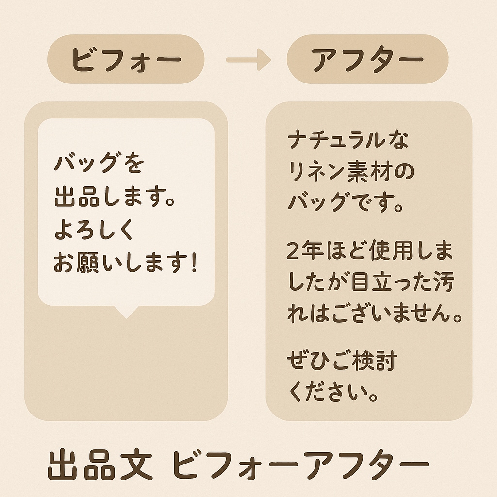メルカリ初心者さんの出品を整えます 取引5000件の経験で安心サポート イメージ3