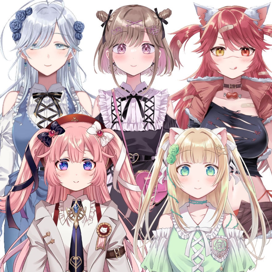 全ておまかせ！即Vtuberになれます 高品質！プロ歴10年！キャラクターデザインからモデリングまで イメージ2