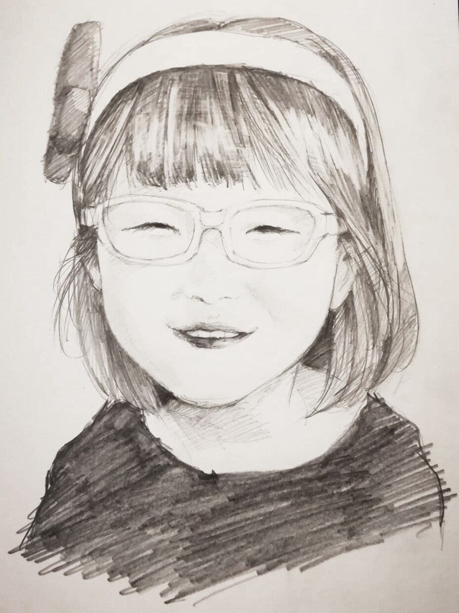 あなたの似顔絵をお描きします スケッチ風、イラスト風の似顔絵を制作いたします。 イメージ2