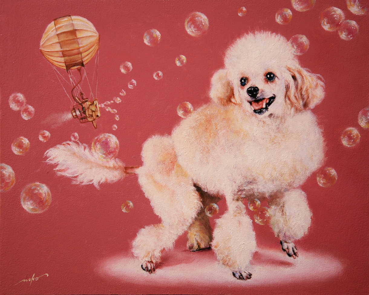 国際賞受賞のプロの画家がペット画を油絵で描きます 愛猫チャン＆愛犬チャンとの想い出をアートとしてお届けします イメージ3