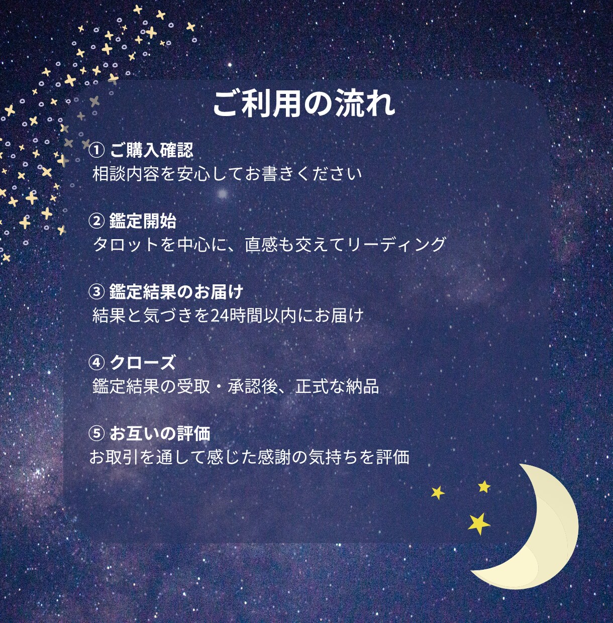 進む？待つ？YES/NO鑑定で即答します 人間関係・仕事・子育て・恋愛、その迷いに今答えます イメージ2