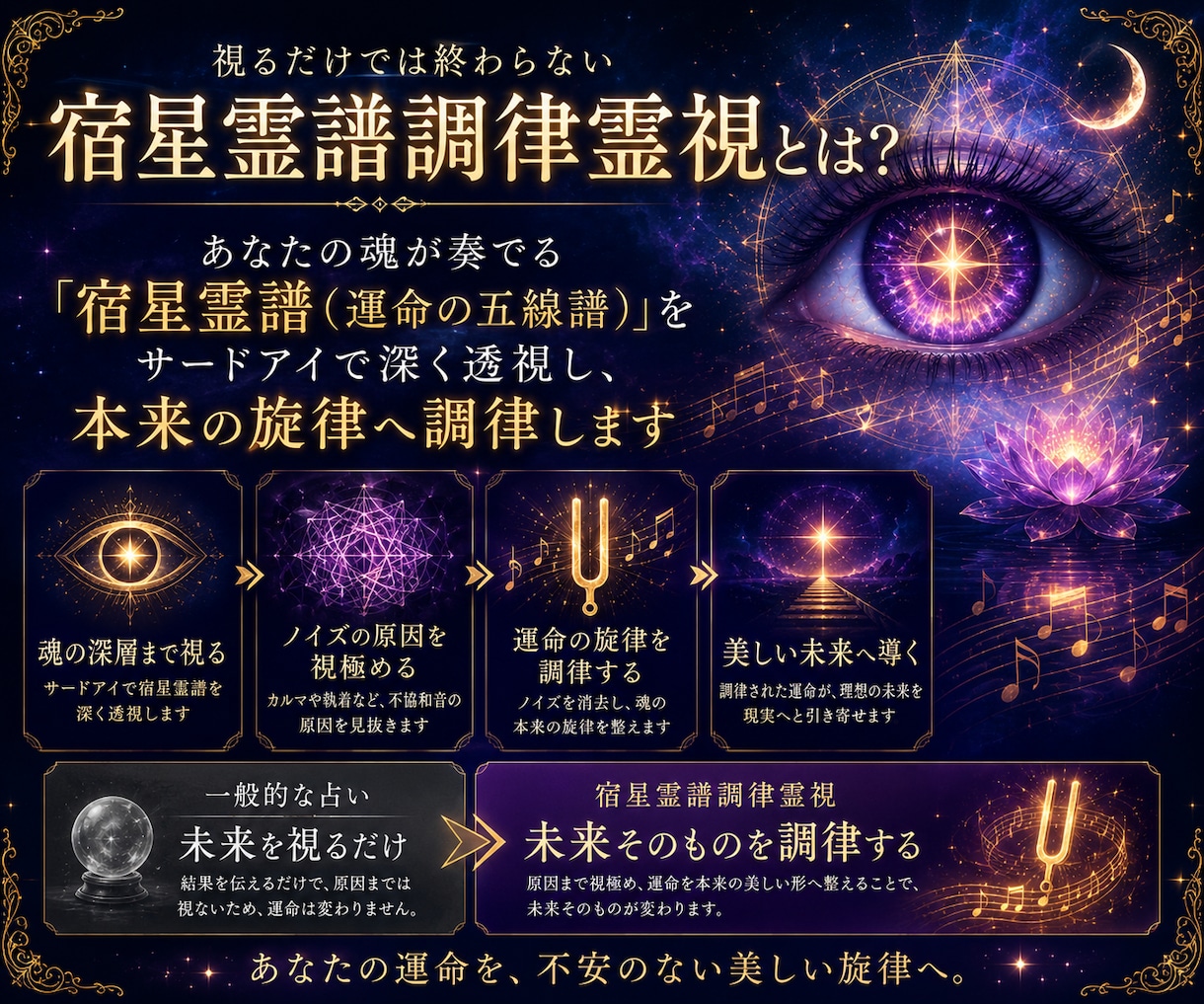相手の本音と二人の未来・関係が動く時期を霊視します この恋の行方・進展の可能性・今取るべき一歩を読み解きます イメージ2