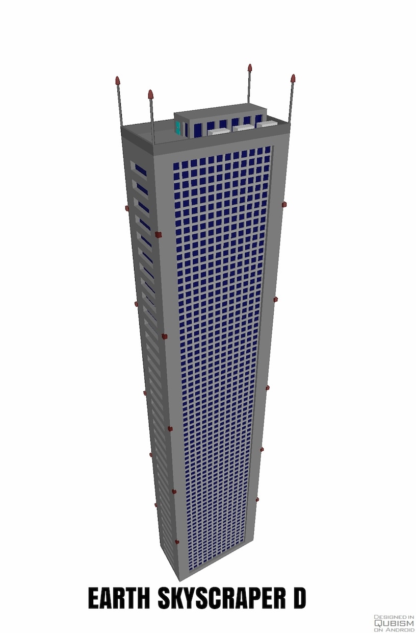 高層ビル達の写真を販売します QUBISM 3Dで作成した高層ビル達です。 イメージ2