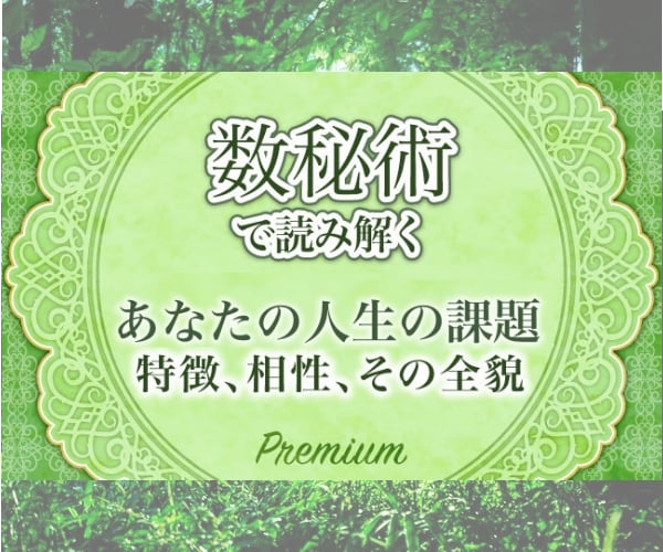 あなたの『人生の課題』特徴、全貌を数秘鑑定します ✨世界で唯一無二のあなた専用のトリセツを最短お届け致します! イメージ1