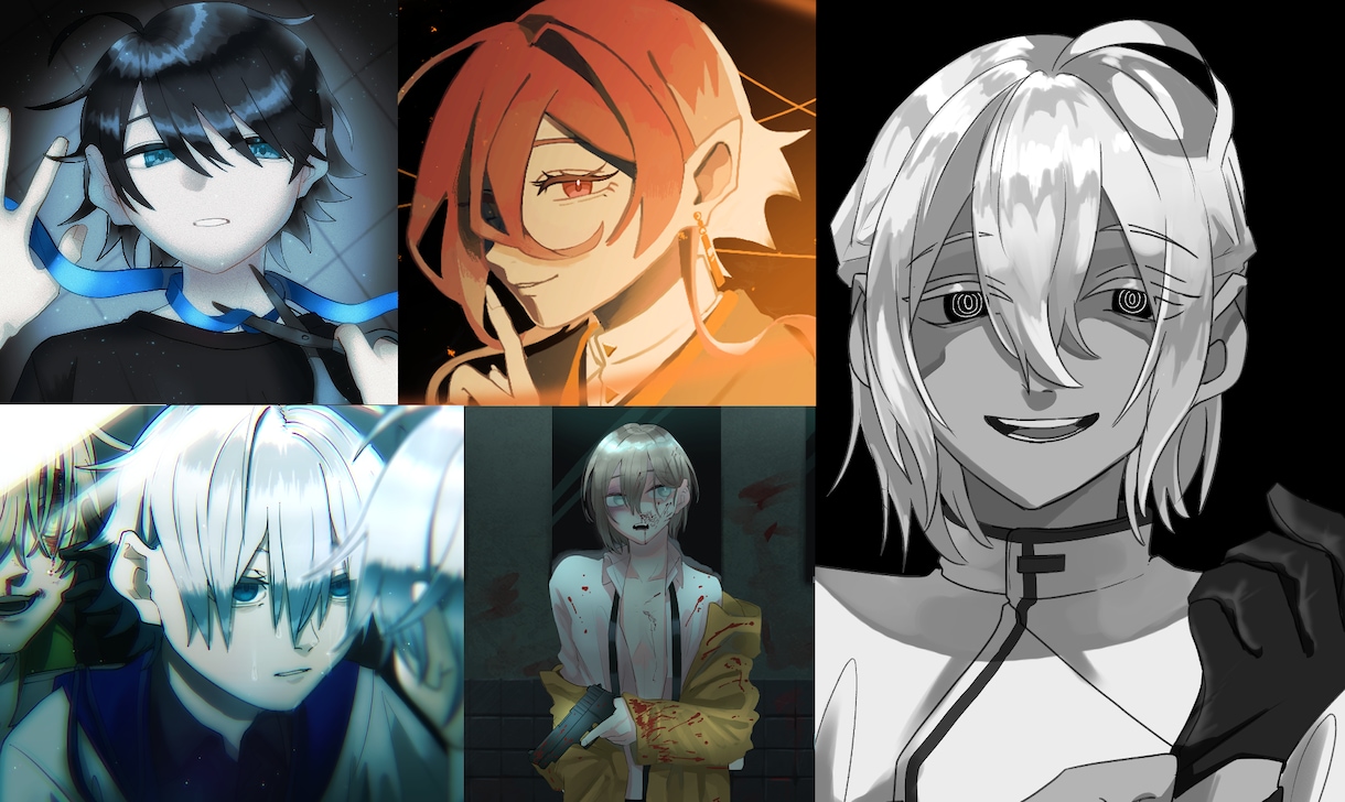 歌ってみたなどのMV制作いたします イラスト制作・キャラの動かしも可！ イメージ2