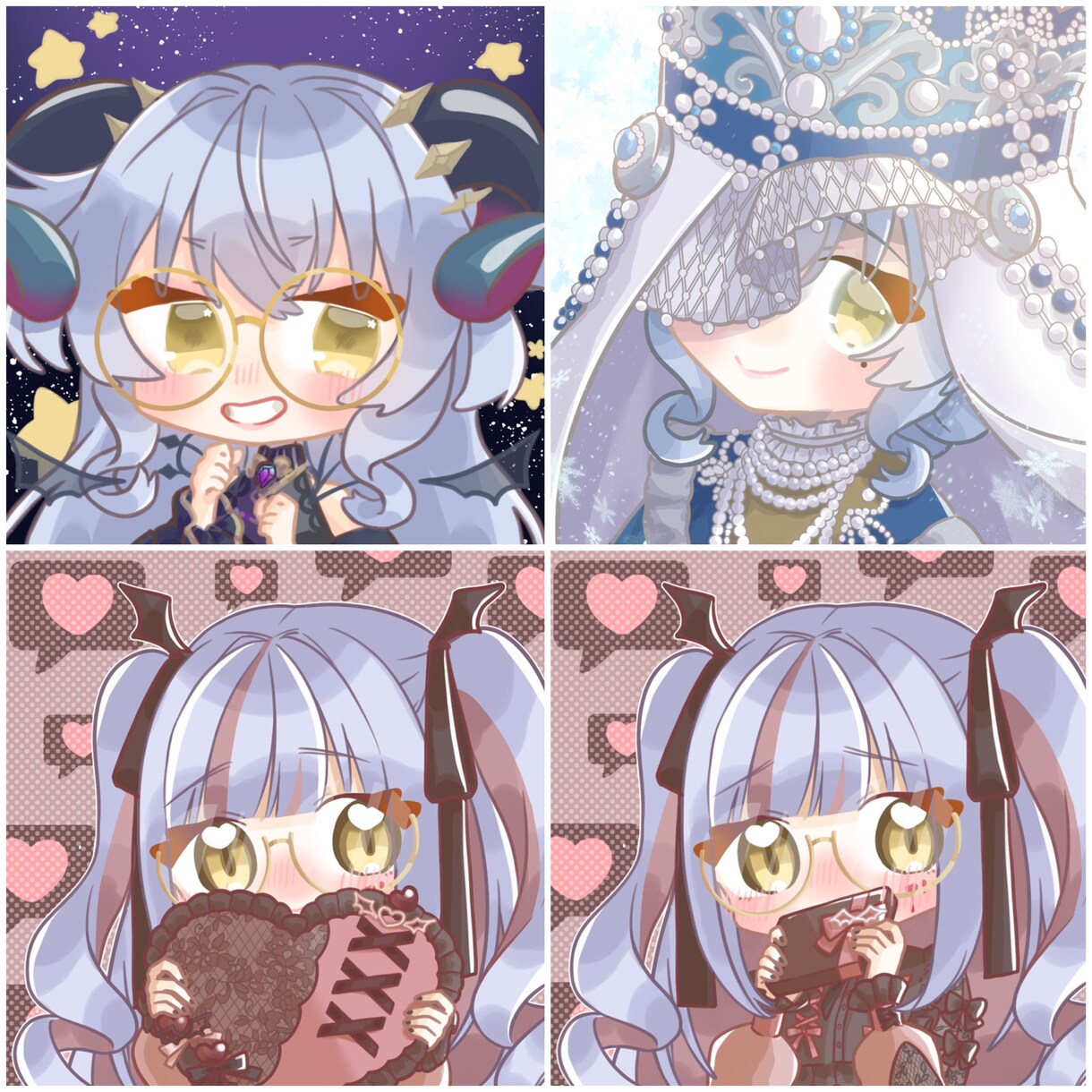 アイコンイラスト描きます かわいいデフォルメキャラ描きます！頭身絵も可です！ イメージ3