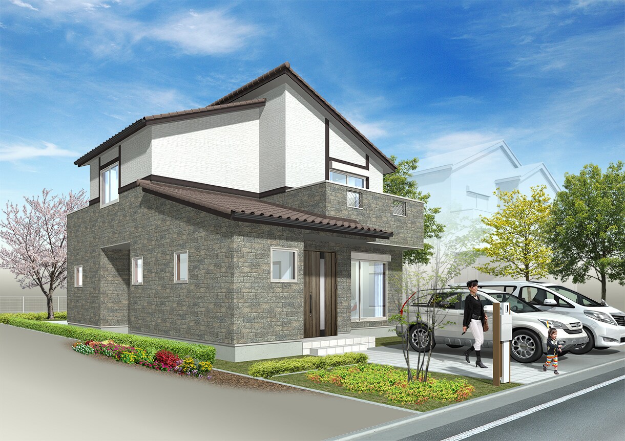 住宅の魅力を引き出す建築外観パース制作します 販売・提案に使える高品質な住宅パース イメージ3