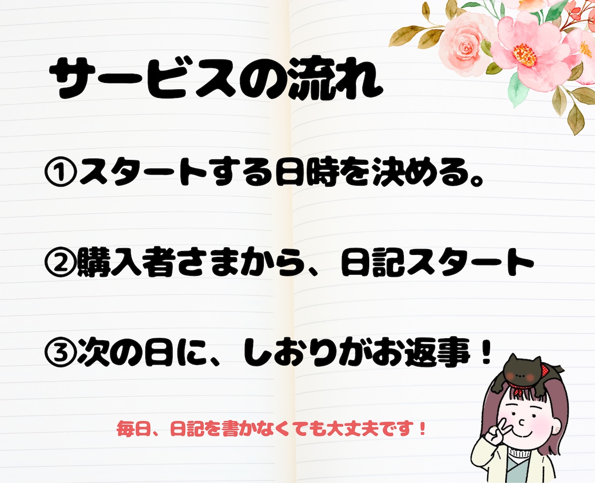 自分軸を整える✨自己対話サポート日記に返信します 今も継続している経験者が方法をお伝えするから感覚が掴みやすい イメージ7