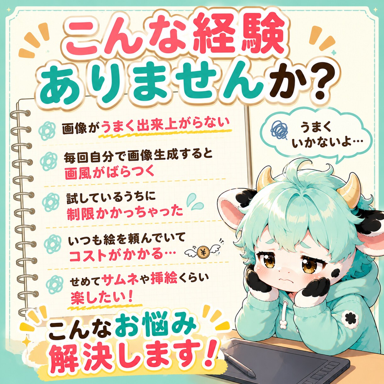 AIが苦手な方も使える画像生成GPTsを作成します サムネ・挿絵・画像を量産できるGPTsをオーダーメイド！ イメージ2