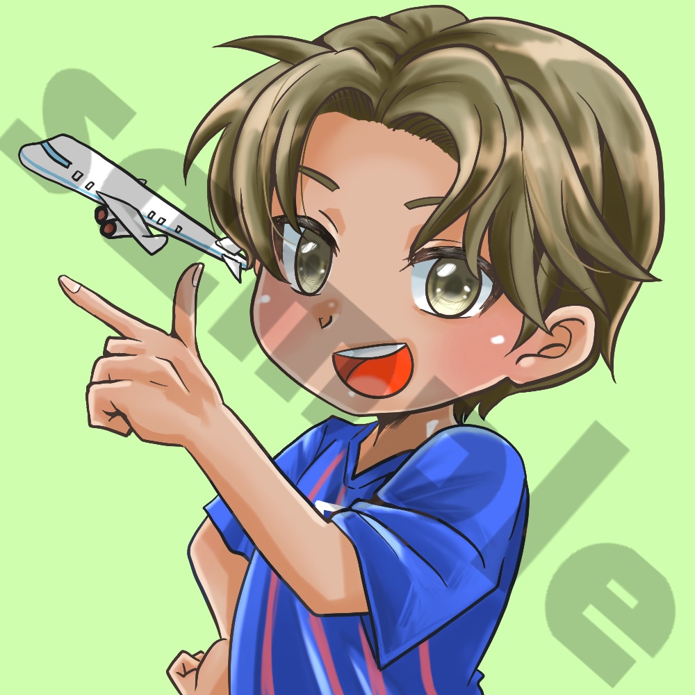 配信やSNSで目を引くミニキャラアイコンを描きます 商用OK｜YouTube・配信・スタンプ・X・インスタに イメージ5