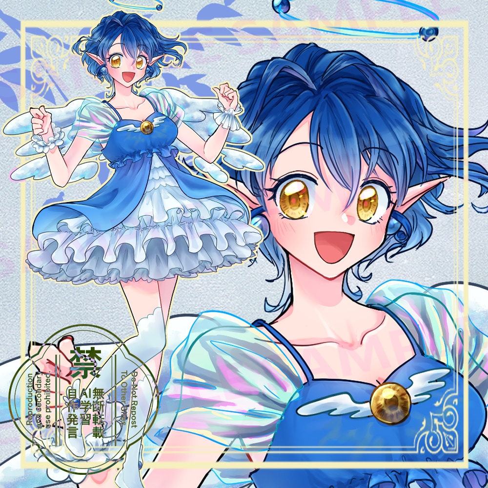 完成品！少女漫画風天使さん2販売いたします IRIAM/TRPG/諸ゲーム等にご利用いただけます イメージ1